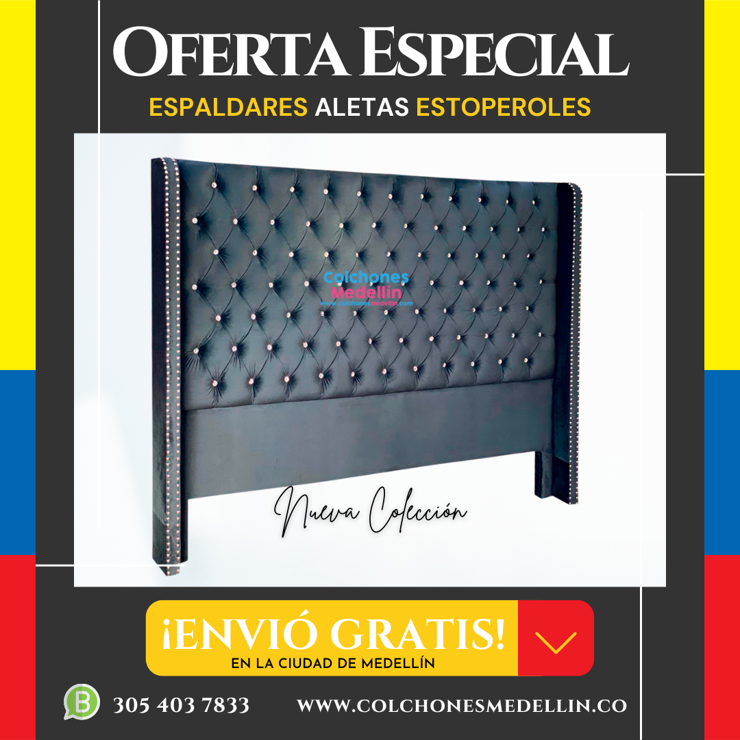 Espaldares Aletas con Estoperoles