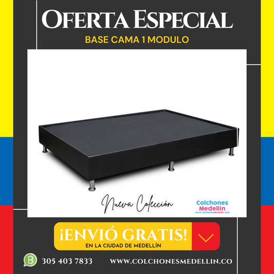 Base Camas 1 Modulo